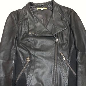 Gianni Bini leather moto jacket